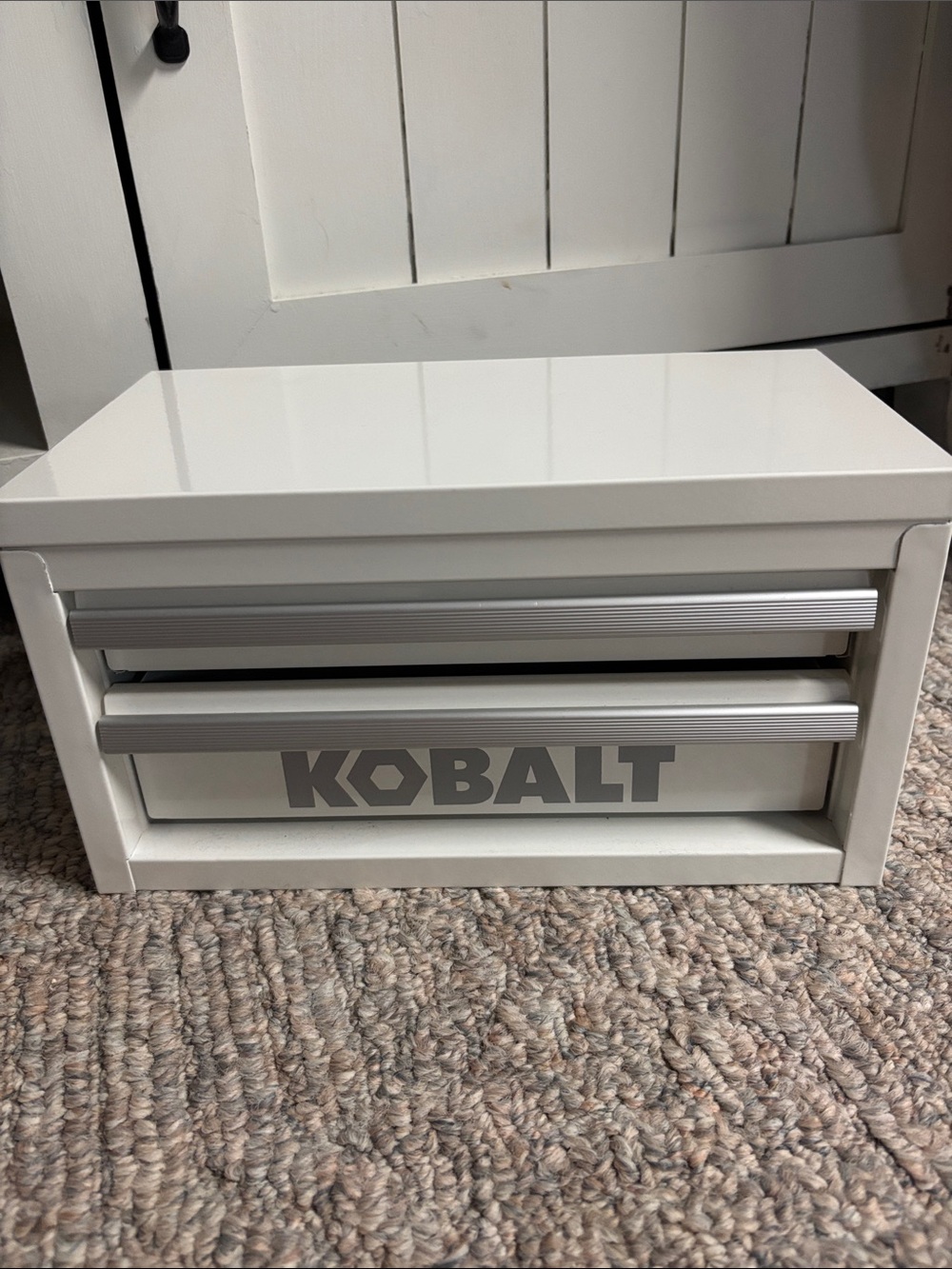 Kobalt 2-Drawer Metal Storage Chest ā White - Picture 3 of 7